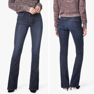 Joe's Jeans The Honey Bootcut Size 27 Mid Rise Curvy Wiskering Designer Denim